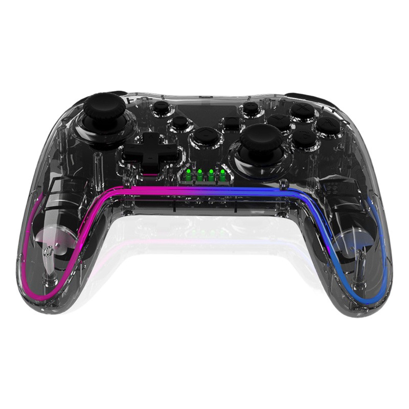 Control inalámbrico Bluetooth para juegos Switch2 del fabricante, control para juegos de PC y Steam con doble vibración y seis ejes somatosensoriales
