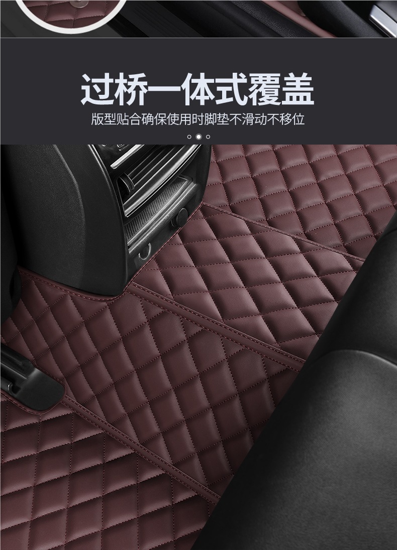 Mercedes-Benz C260L E300L A180L Gla20 Glb220 Glc300L Class Special Leather All-Inclusive Floor Mats