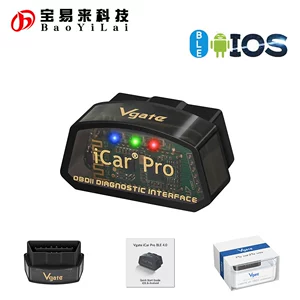 Icar Pro Ble 4.0 Low Power Consumption Bluetooth Wifi Obd Car Fault Diagnosis Device Android Apple