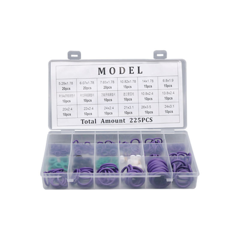 Accesorios del coche al por mayor universal sellado anillo de goma impermeable anillo de sello conjunto mixto caja al por mayor