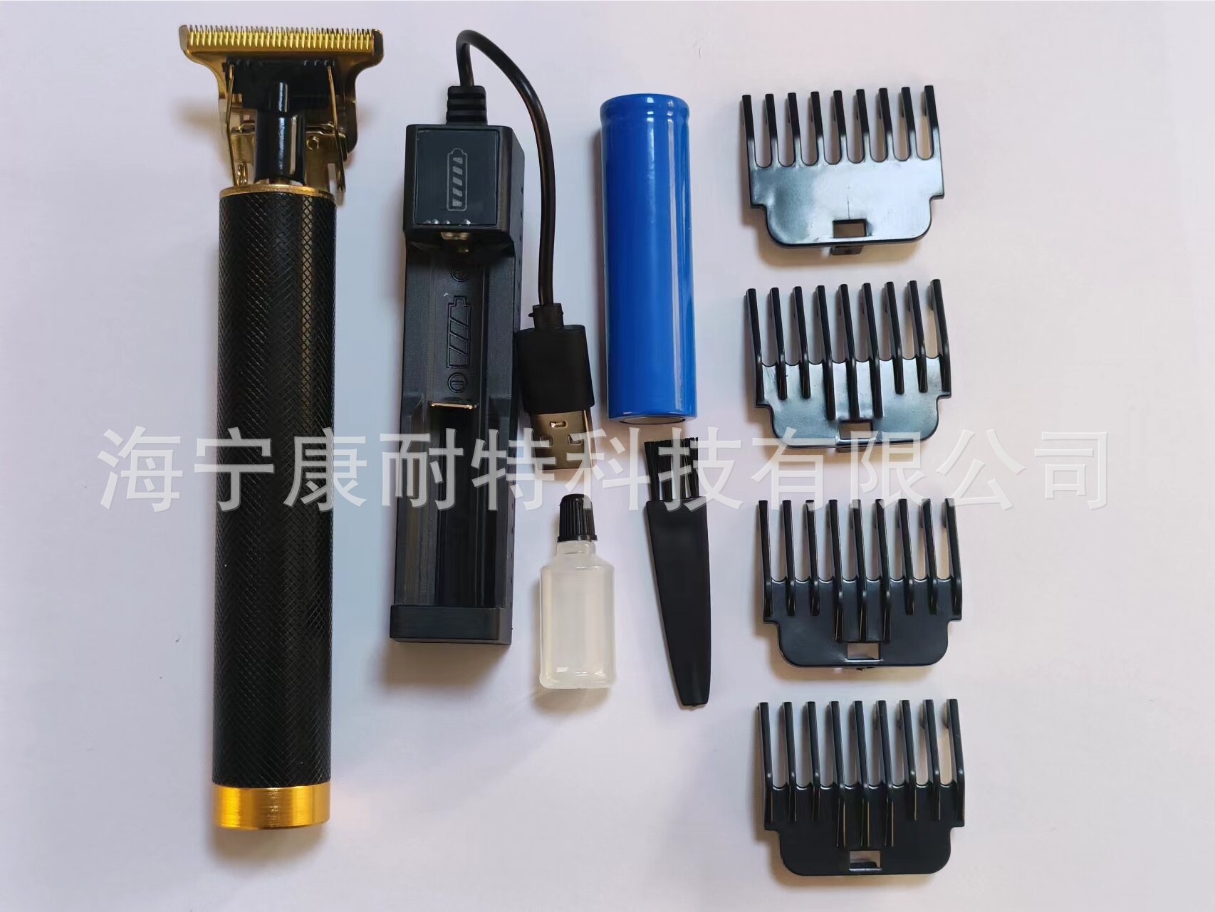 跨境理发电推子家用光头神器油头电推剪剃头发刮胡子复古电推子