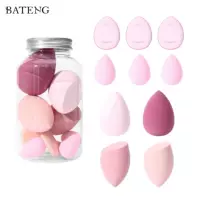 BATENG Трансграничная спотовая бутылка для дрейфа для красоты яйца не едят порошок сухой и влажный большой палец пуховка мини-пуховка