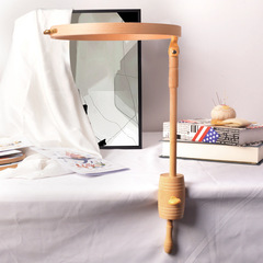 Manufacturer wholesale embroidery stand cross-stitch tool seat table inlaid embroidery stand adjustable solid wood French embroidery stand cross-border