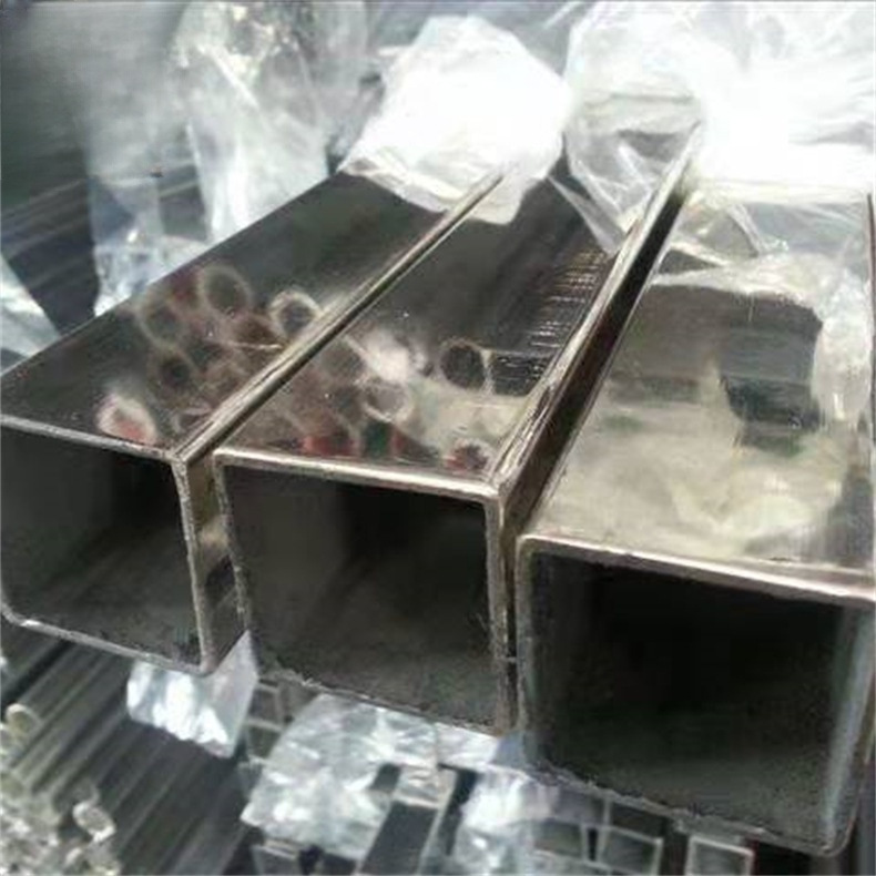 不锈钢镜面抛光方管 304拉丝矩形管 毛坯面方矩管厂家直销