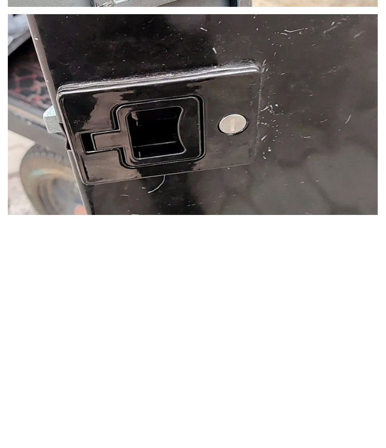 Sf Express Postal Delivery Vehicle Compartment Lock Is Suitable for Jinpeng Zongshen Tricycle Canopy Vehicle Rear Door Lock and Cargo Anti-Theft Lock