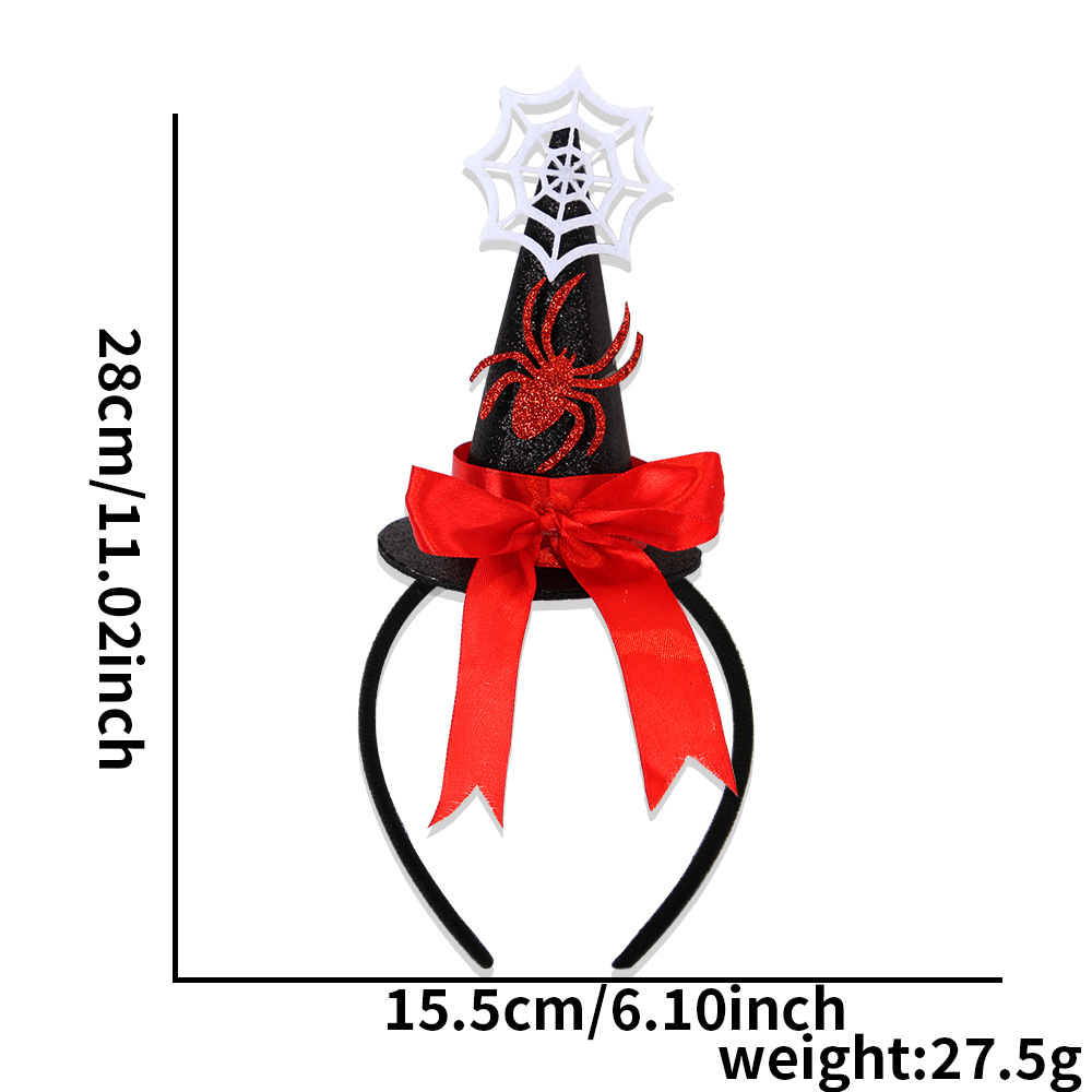 Sombrero de bruja tridimensional Spider Web