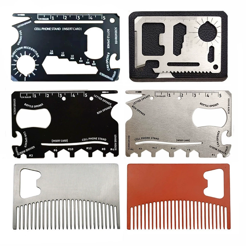 Уличные инструменты карта нож из нержавеющей стали армейский нож карта выживания черный серебристый многофункциональная карта инструмента