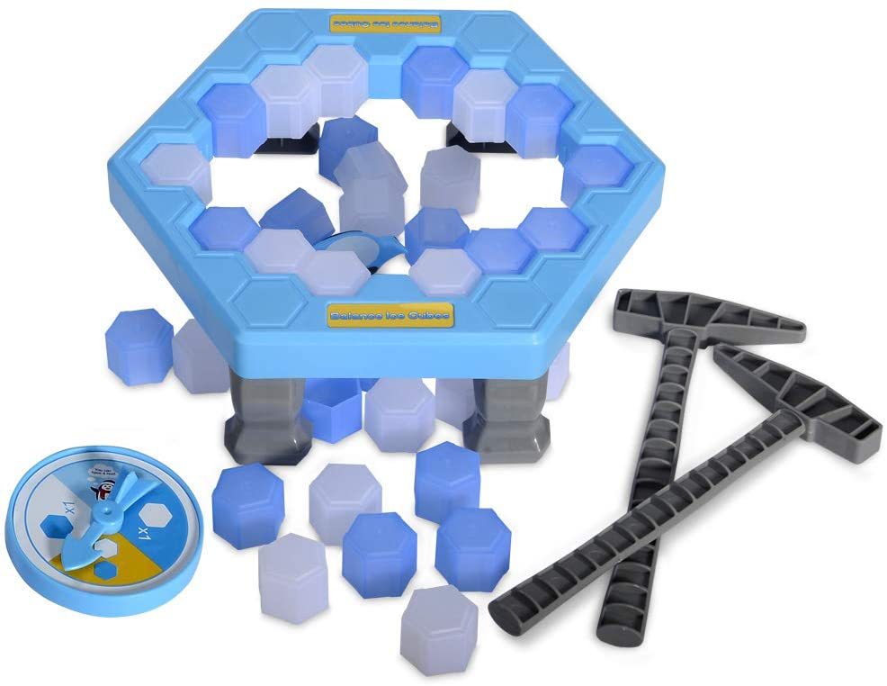 Juguetes de inteligencia de los niños guardar pingüino hielo romper tablero juego pingüino romper hielo juego 55 unids