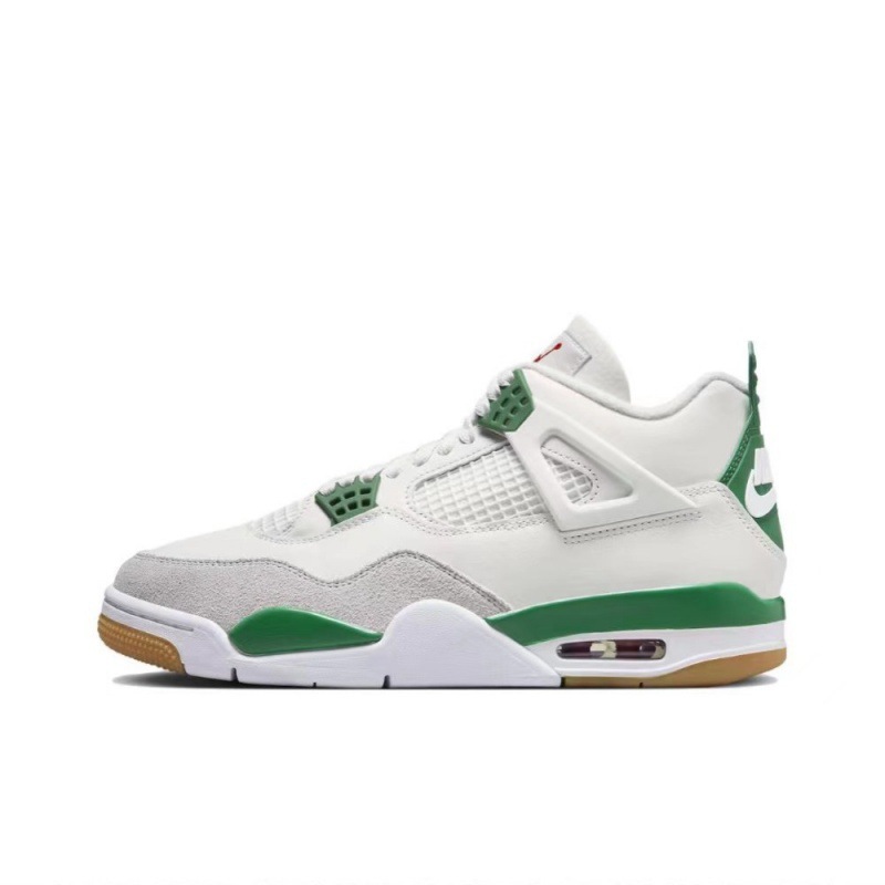 Putian zapatos de comercio exterior AJ4 rojo y azul Duan Duan lava caliente gran París Joe4 antideslizante desgaste zapatos de baloncesto deportivo universal image 14