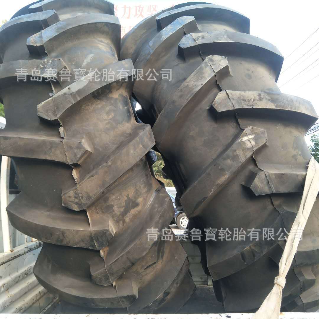 大马力拖拉机轮胎 24.5-32旱田人字胎 农用轮胎
