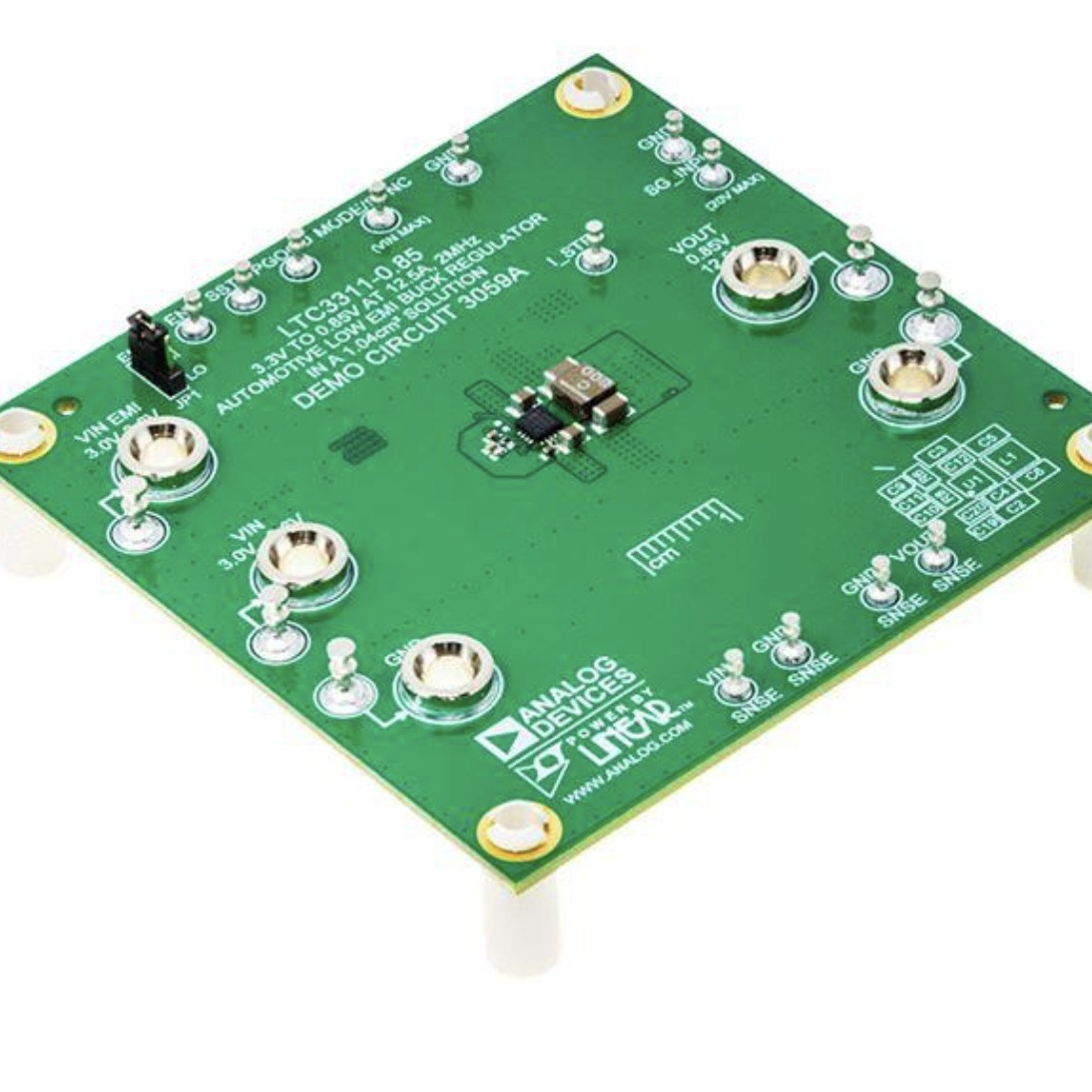 DC3059A LTC3311-0.85 DC/DC，步降 1，非隔离 输出评估板 全新