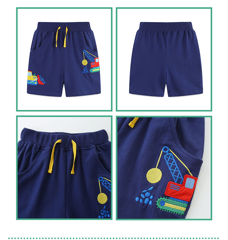 Lindo Deportes Dibujos Animados Algodón Pantalones Para Niños display picture 1