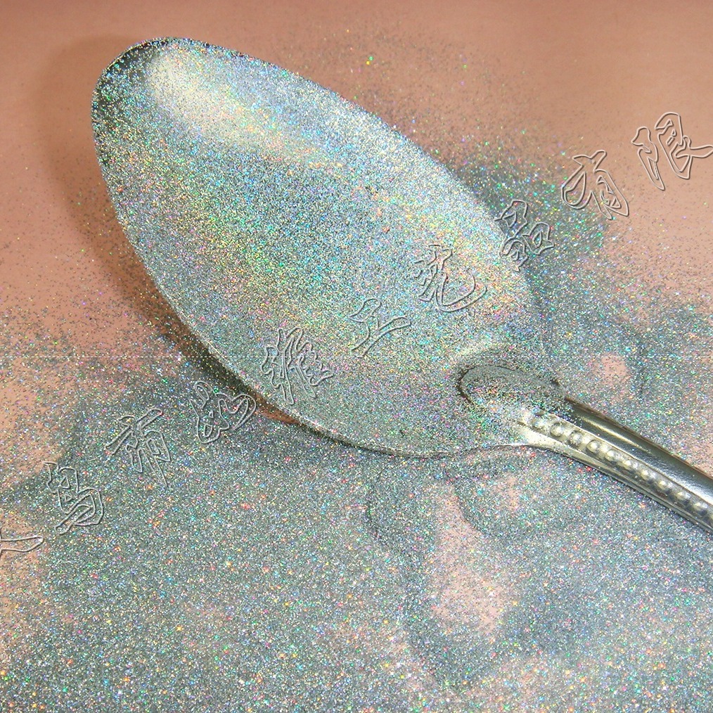 耐溶剂镭射银0.1MM1/256 PET金葱粉美甲细闪粉亮片化妆圣诞礼品