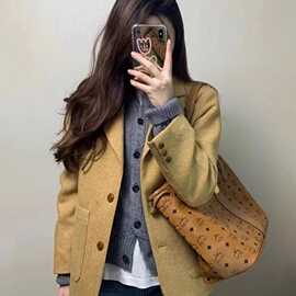 小香风西装短外套女年秋冬新款今年流行感超好看