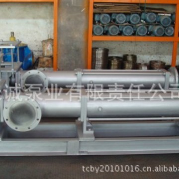 单螺杆泵G85/不锈钢泵/船用泵/食品泵/润滑泵/污油泵/螺旋泵