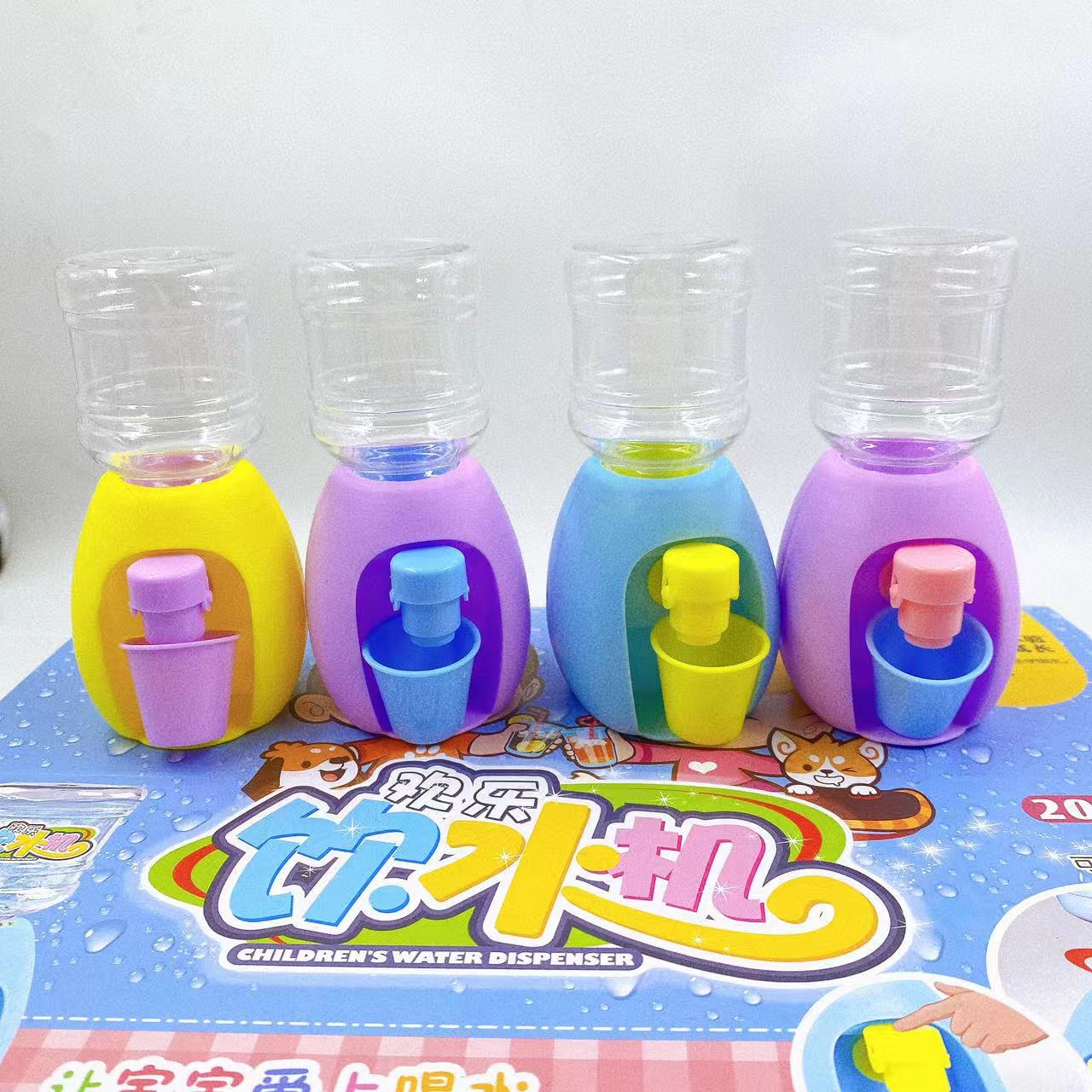 Diversión DE LOS NIÑOS mini dispensador de agua niña simulación dispensador de agua play House cocina juguetes al por mayor