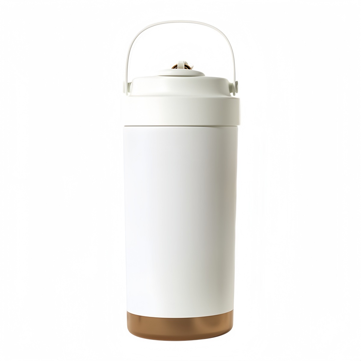 Taza de café de cerámica interior, taza de acero inoxidable portátil, taza de agua de lujo ligera, taza de paja de alta calidad