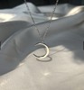 Small design necklace, universal chain for key bag , Korean style, internet celebrity, simple and elegant design