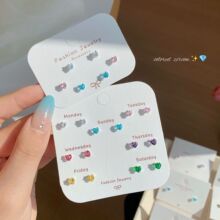 ��������ɫ5mm�����ʯ����Ů925����С�ɾ��¸��Զ��Ƕ���ժ����