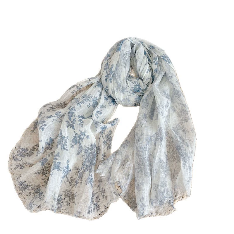 Universal Japanese fresh summer scarf, thin breathable cloak, with neck protection, sun protection