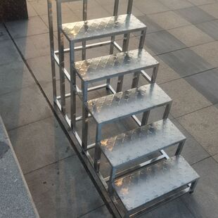Extra Thick Step Ladder, Household Small Staircase, Stage Step, Three or Four Multi-Layer Step Ladder, Outdoor Floor-Standing
