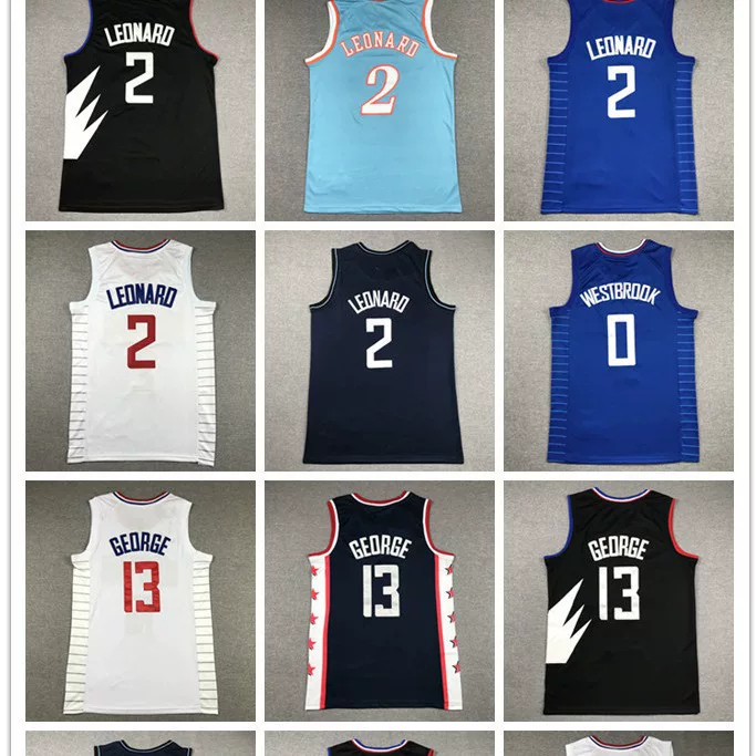 Clippers Lorenard George Weisan embroidered basketball sports jacket spot