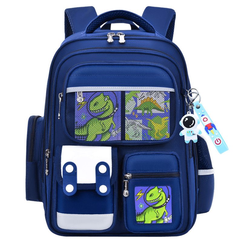 26 nuevas mochila de dinosaurios para estudiantes de primaria 1 - 3 - 6 grados 6 - 9 - 12 años de edad mochila de hombro para niños