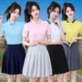 夏季新款休闲学院风百褶裙
