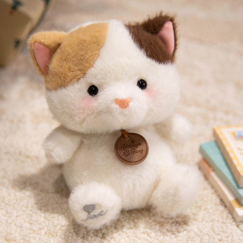 Dundun Paradise Series Juguetes de terciopelo Ou visón terciopelo mapache pequeño muñeco de la ciudad de videojuegos canjear regalos Muñecas de trapo para niños