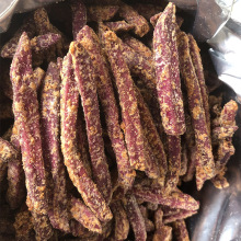 整箱批发蟹黄味紫薯条酥脆粗粮地瓜干休闲零食紫薯干农家红薯定制