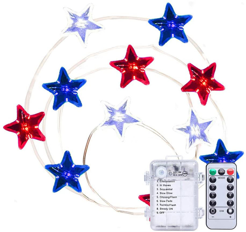 미니 3 색 스타 라이트