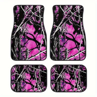 Avtomobil döşəmə paspasları — easy to maintain, non-slip - 1-138-pattern-9-3344cmtwo-piece-set