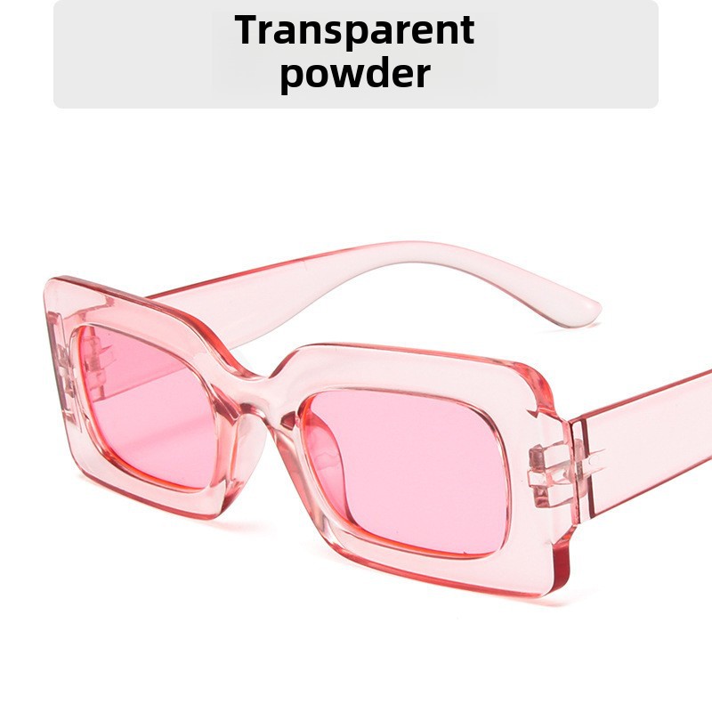 New Fashion Net red sunglasses women Retro Square small frame cross-border sunglasses personalized colorful hip-hop glasses wholesale_voghion.com
