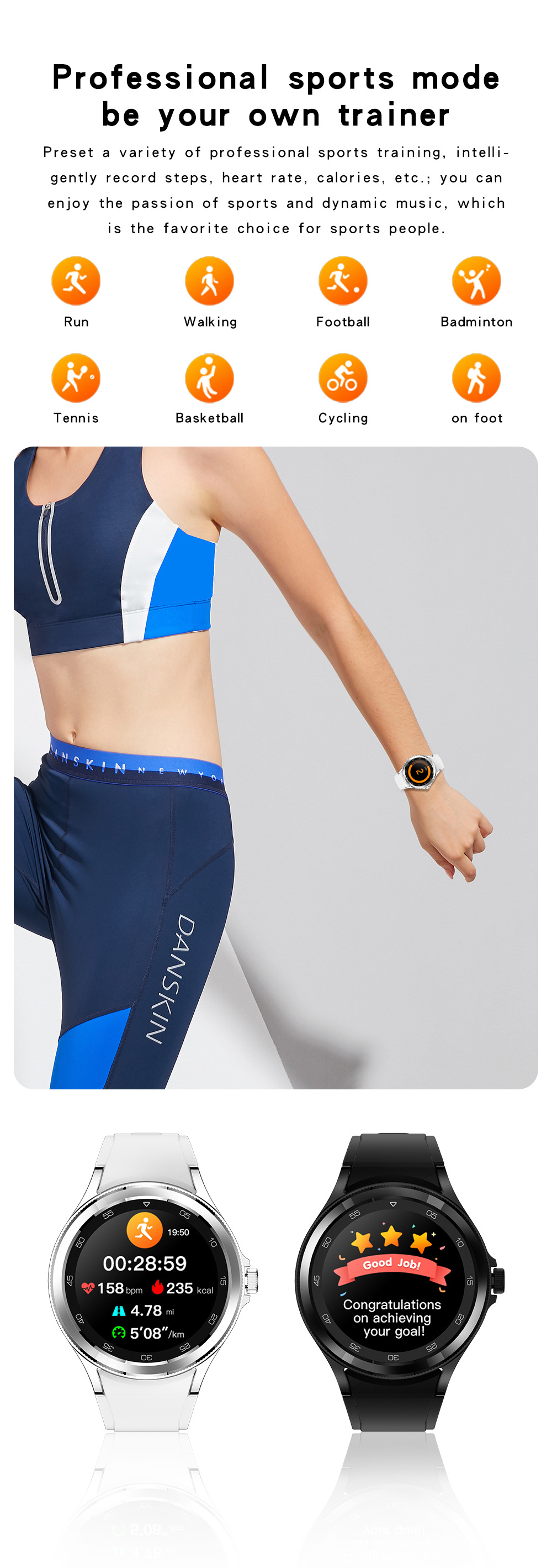 DS20 relógio inteligente Bluetooth chamada offline pagamento tela 1.28_voghion.com