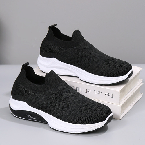 Women's Sports Shoes, Soft Sole, Comfortable and Breathable, Feather Weave Mesh Surface, Casual Fashion, Versatile Single Shoes
