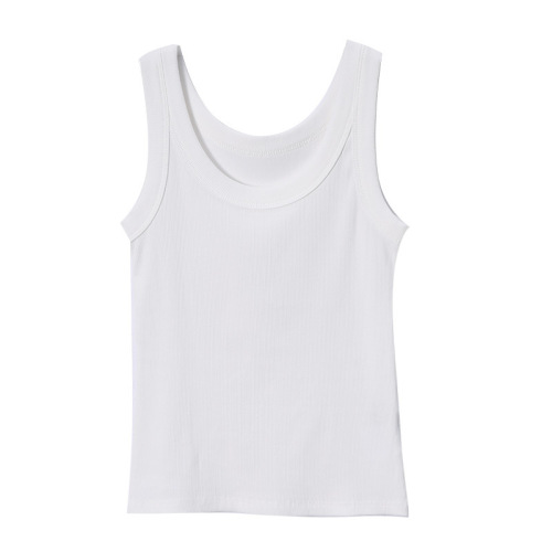 Women's Summer Threaded Sports Bralet, Slimming and Bodycon Design, Underwear-like with Unique Style, Can Be Worn Outside, Ins Trendy Top