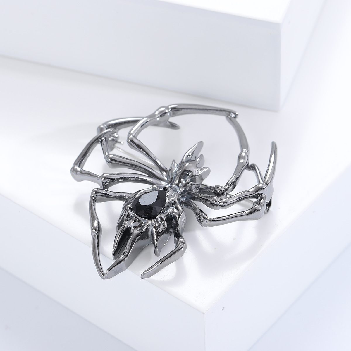20g Weight Brooches Classification Holiday, Daily Occasion Alloy Material Halloween Festival Spider Pattern Women's Gender Casual, Simple Style Style Casual Simple Style Pin Spider Alloy Women's Brooches 2