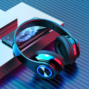 TypeC Luminous B39 Bluetooth Headset Headset Bluetooth Headset Long Endurance Huaqiang North Factory Direct Headset