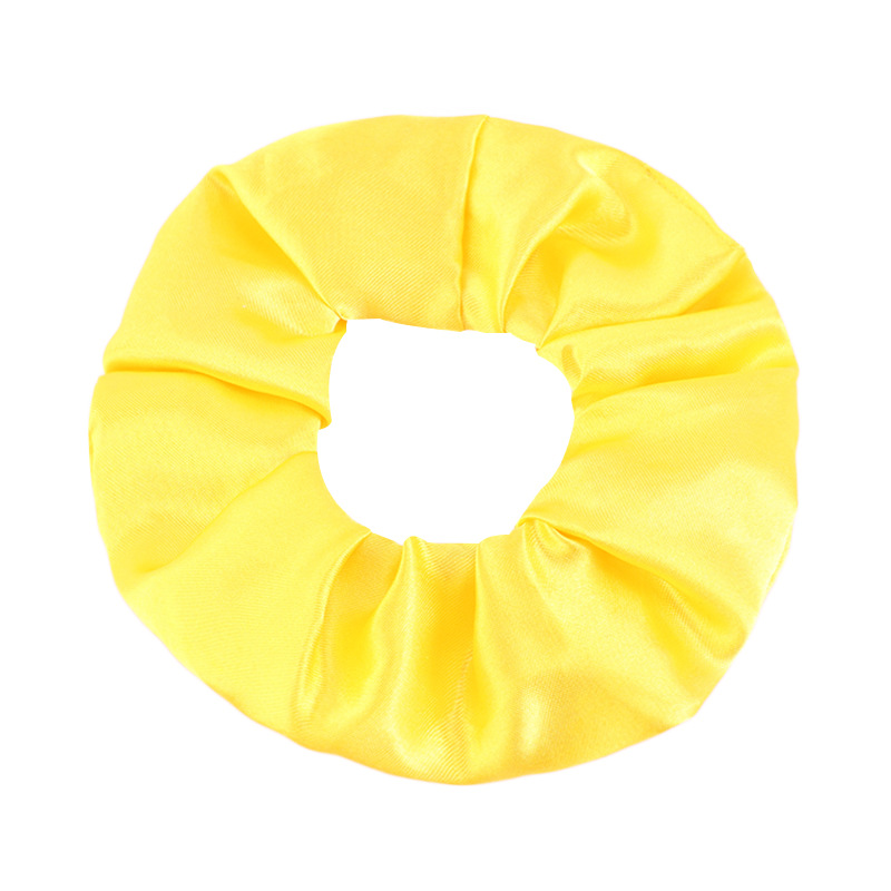 7g Weight Hair Tie Hair Accessories Type 1 Piece Quantity Holiday, Daily Occasion satin Material Solid Color Pattern Women's Gender Simple Style, Classic Style Style Women's Simple Style Classic Style Solid Color Satin Hair Tie 3
