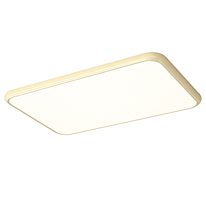 Gujia crema de viento lámpara de sala de estar lámpara de techo de protección de ojos moderna y simple lámpara de dormitorio de niños lámpara de montaña 357L