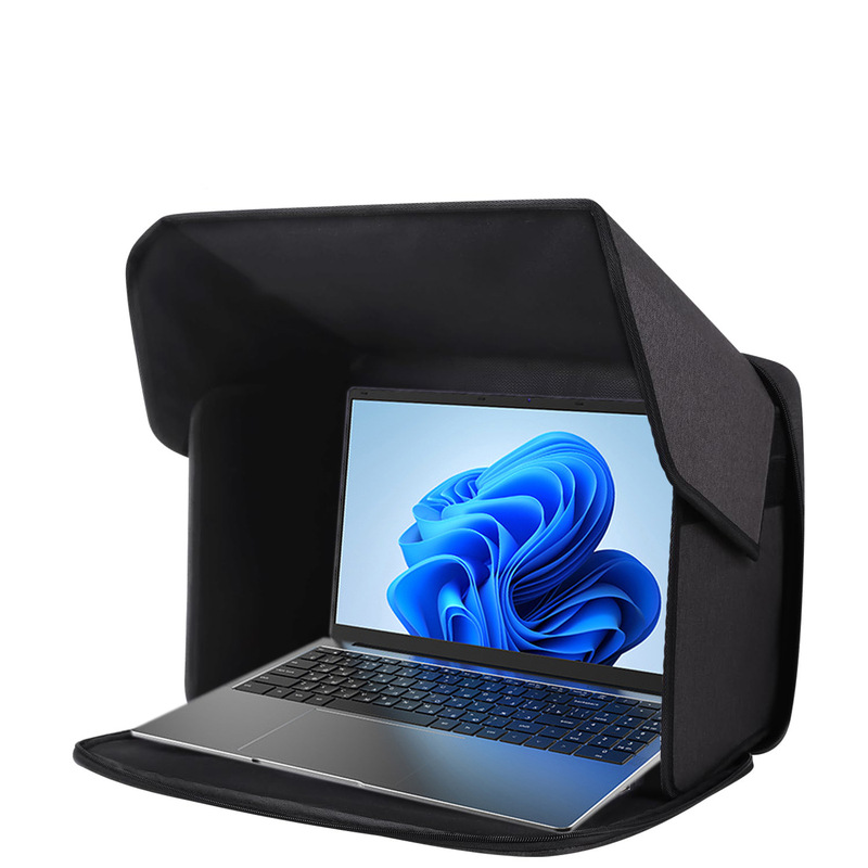 Laptop Sunshade Cover Sun Protection Glare Protection Privacy Screen Cover Portable Outdoor Laptop Bag