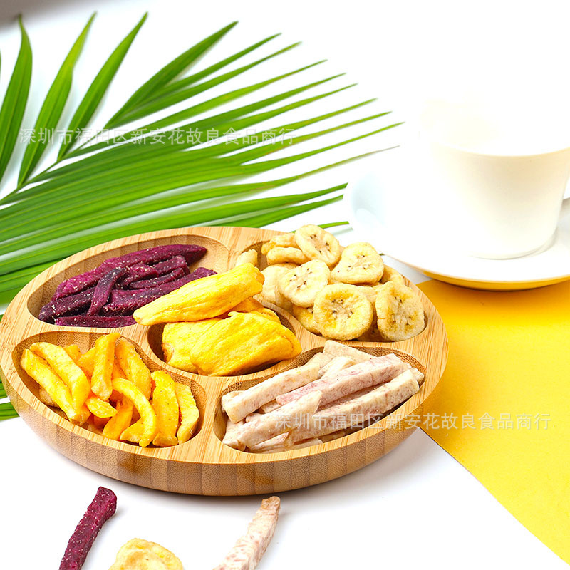 Vietnam Sabah Wow 230G Integrated fruits and fruits original imported fruit and vegetable crispy fruits 28 packs a box