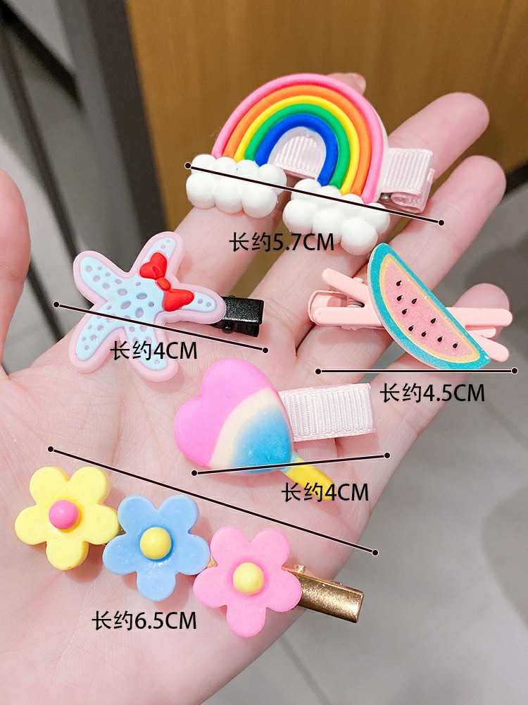 14-piece set of hair clips for children