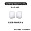 【Pressure Relief Version-XS Code】Applicable to AirPods Pro1/2 generation white replacement earplugs