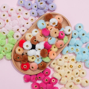 �羳����ëë�q������鴮��20mmֱ��ë������ diy�֙C��Ʒ���