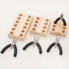 实木手工钳子收纳架手工diy老虎钳多功能尖嘴斜嘴钳子装饰工具架