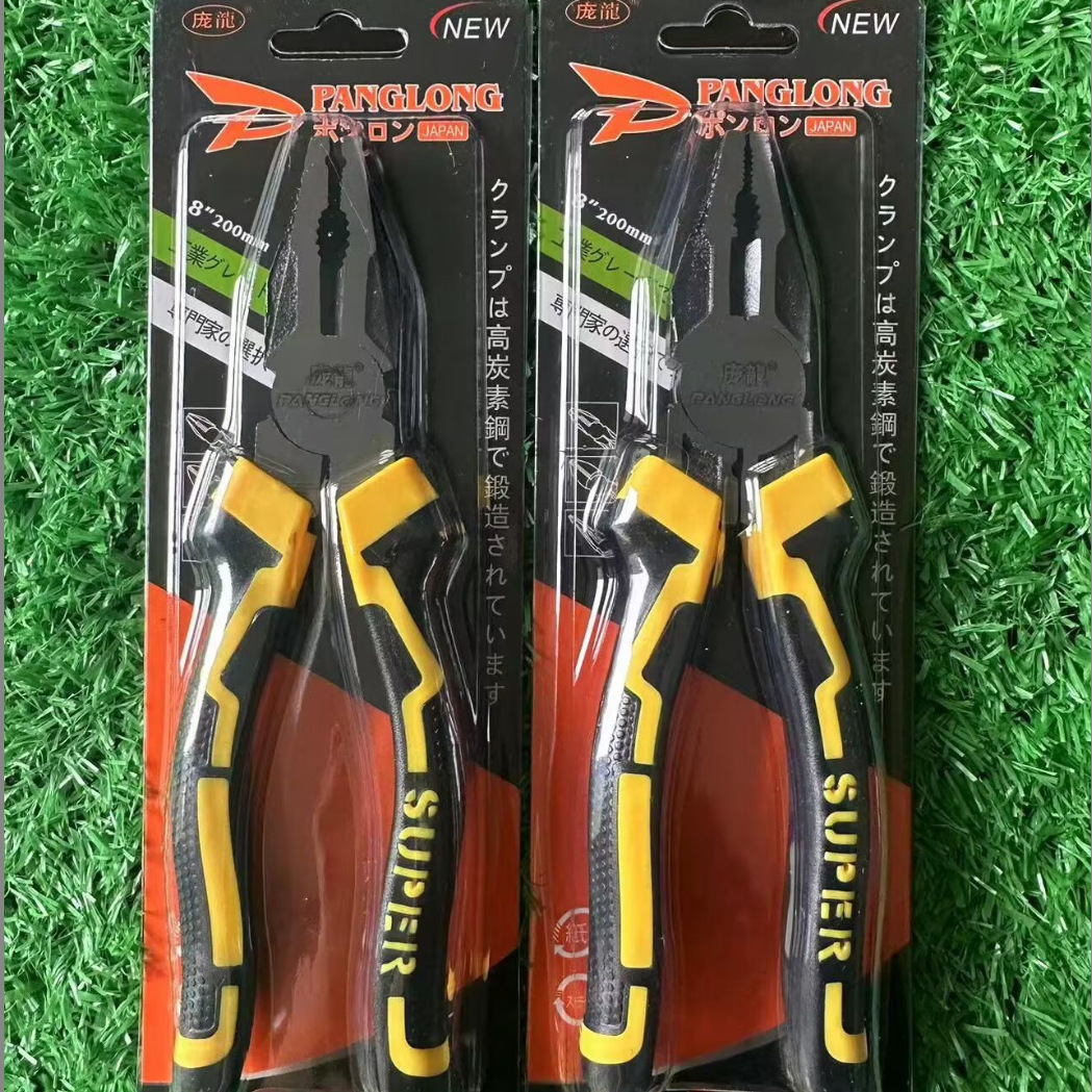 Fabricante nuevo mango curvo alicates de alambre de 8 pulgadas alicates de punta de aguja alicates oblicuos alicates alicates alicates herramientas de hardware