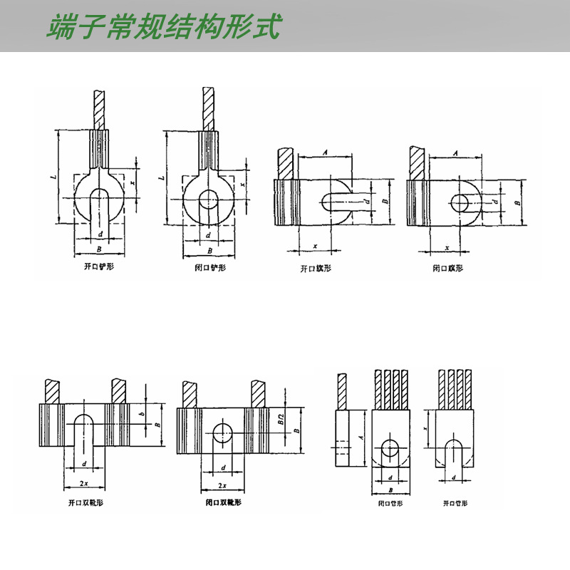 端子常规结构形式0101