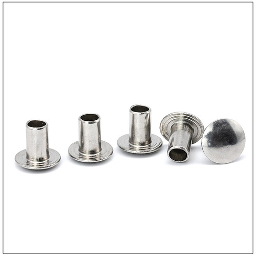 304 stainless steel flat round head semi-hollow rivet round head hollow rivet male and female screw hollow nail manufacturer
