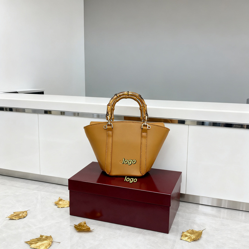 handbags withbox 包包女外贸单肩斜挎包菜篮子大容量竹节手提包|undefined